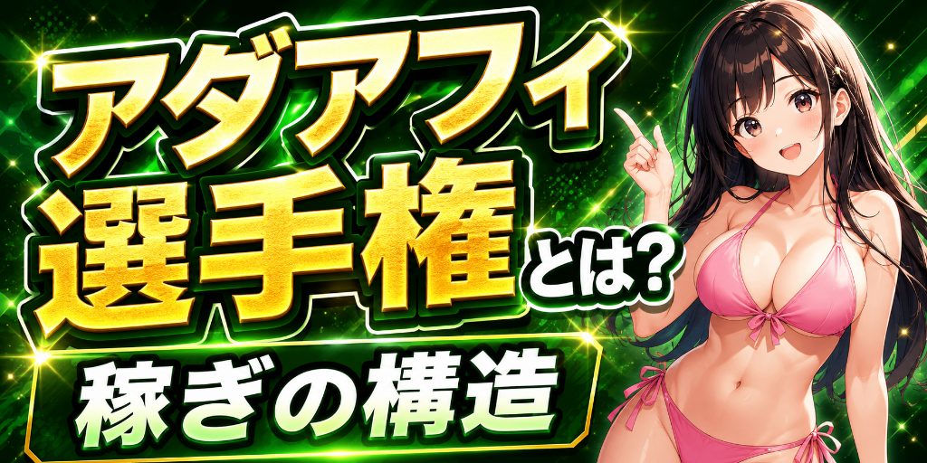 【アダアフィ選手権とは】X上で流行る「選手権」形式の正体と稼ぎの構造|参加する側・主催する側のリスクを分解する